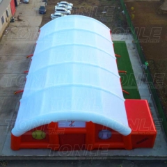 giant inflatable tennis court tent