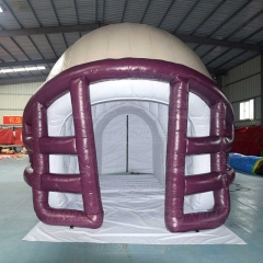 inflatable football helmet tunnel