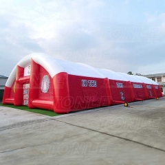 giant inflatable tennis court tent