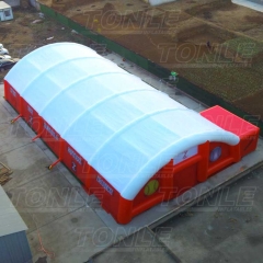 giant inflatable tennis court tent