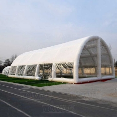 custom white inflatable transparent tent for wedding