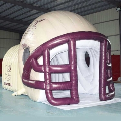 inflatable football helmet tunnel