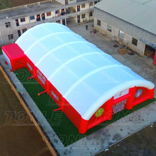 giant inflatable tennis court tent