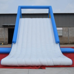 floating water inflatable slide for water park