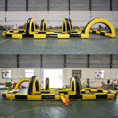 inflatable race track