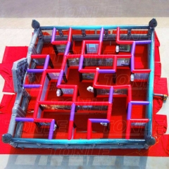 zombie inflatable maze