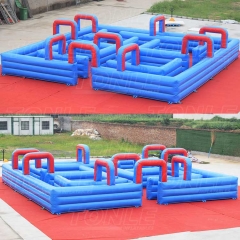 inflatable water tag maze