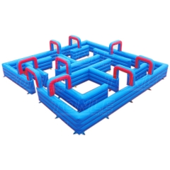inflatable water tag maze