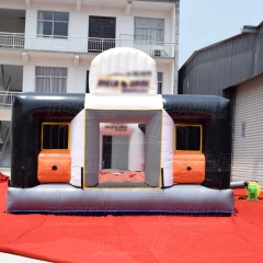 inflatable basketball court