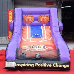 inflatable basketball shootout