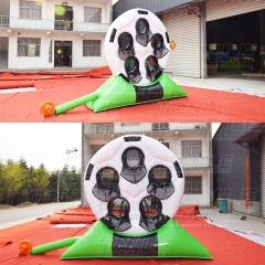 round wall hole inflatable dart ball game