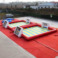 inflatable foam football field