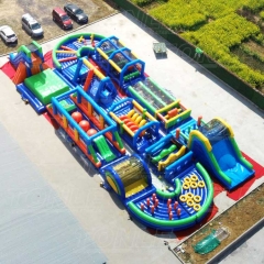 the beast inflatable obstacle course