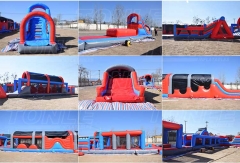 caterpillar inflatable tunnel