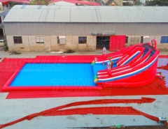 pirate ship mobile water pool park