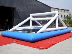 water trampoline volleyball court