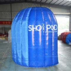 custom inflatable toilet tent