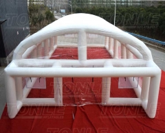 airtight clear inflatable swimming pool cover