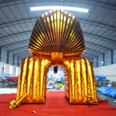 mask inflatable sport entrance tunnel