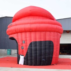 giant inflatable hockey helmet