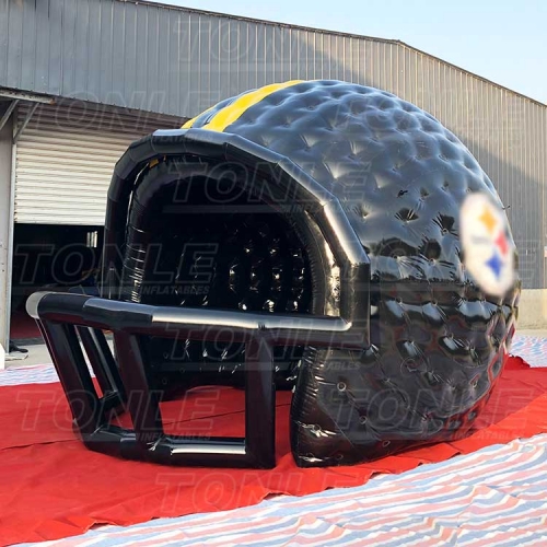 custom giant inflatable football helmet