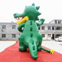 inflatable dragon