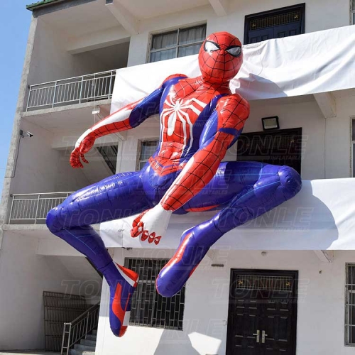 giant inflatable spiderman
