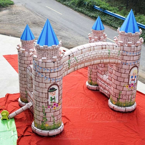 entrance inflatable castle arch
