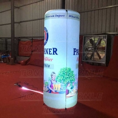 LED inflatable beer bottle