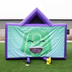 purple game tent