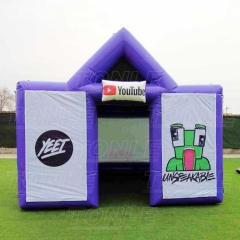 purple game tent