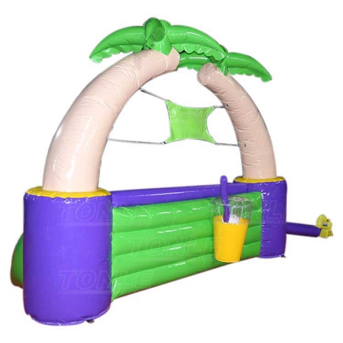 palm tree inflatable bar