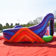 rainbow foam pit