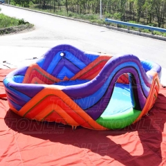 rainbow foam pit