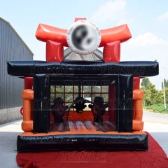 karate junior ninja warrior inflatable bounce house