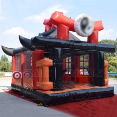 karate junior ninja warrior inflatable bounce house