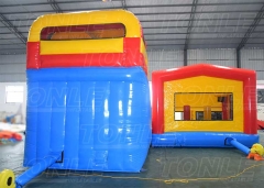 module bounce house with slide