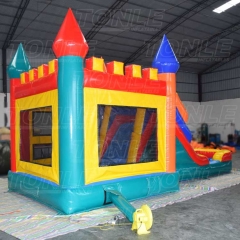 module bouncer house with slide combo