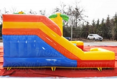 rainforest rapids bounce house with slide