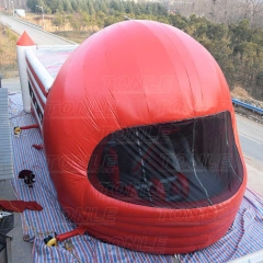 large customized helmet inflatable playground