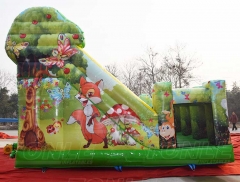 zoo inflatable animal slide
