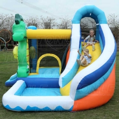 hot selling oxford cloth jumping inflatable sea horse bounce house bouncy castle jumper moonwalk