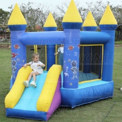 commercial oxford hexagonal inflatable bouncy castle jumper bouncer house moonwalk