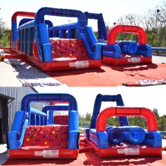 inflatable army obstacle course