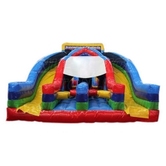 inflatable army obstacle course