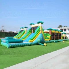 inflatable army obstacle course