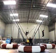 custom inflatable bungee trampoline