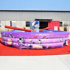 multi-player Circular adventure inflatable Kapow obstacle course race games