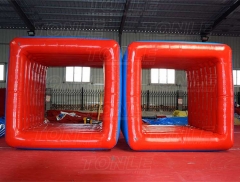 giant breathless inflatable tight slip n slide