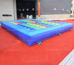 massive outdoor inflatable twister game